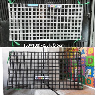 BÁN SỈ lưới sắt sơn tĩnh điện 50x100cm, dày 2.5li, ô 5cm