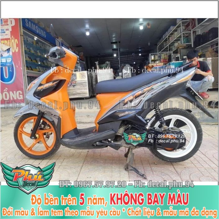 Tem rời Luvias Mx xám cam (H) -1