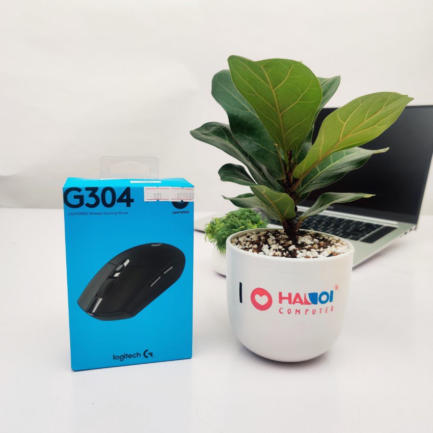 Chuột game không dây Logitech G304 Đen (USB) - Mắt cảm biến Hero cho độ chính xác hoàn hảo