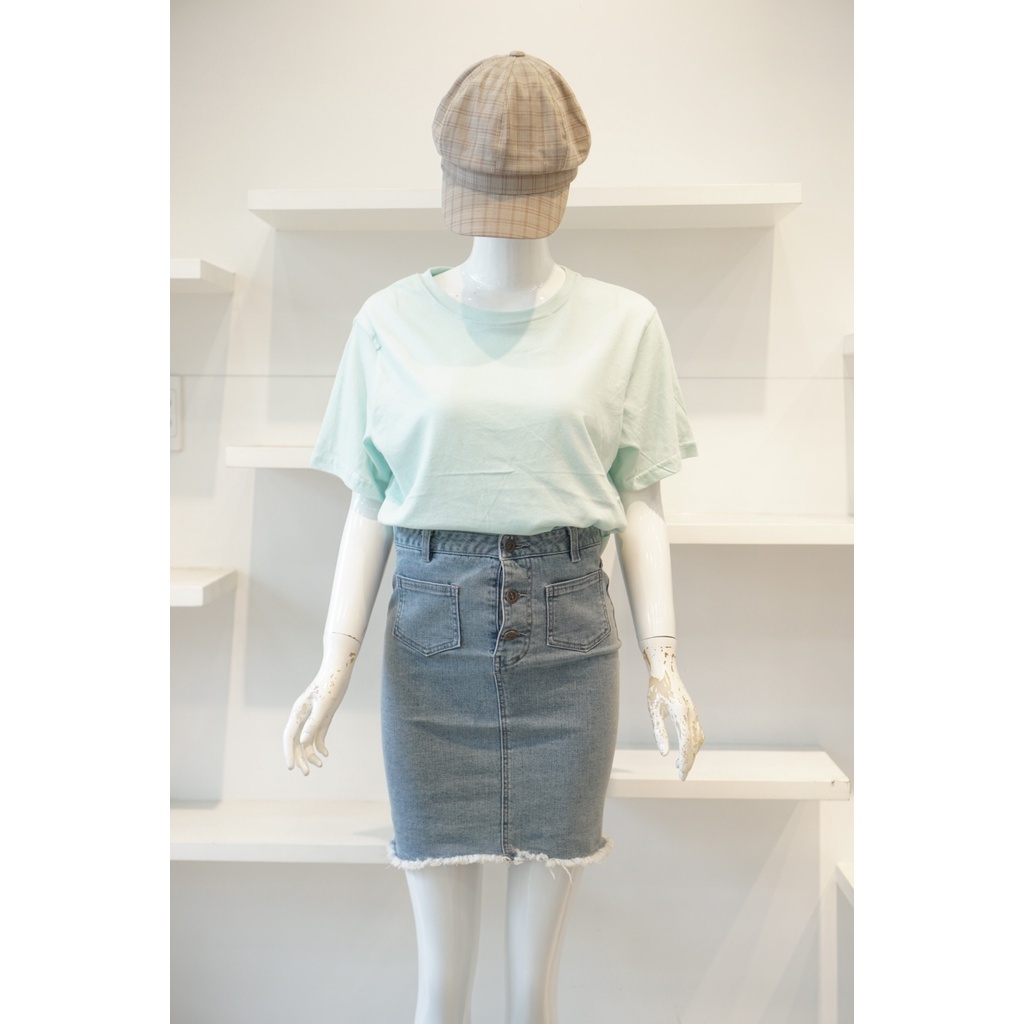 Áo Trơn Cotton Màu Mới 096