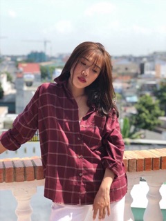 Áo sơ mi caro sọc