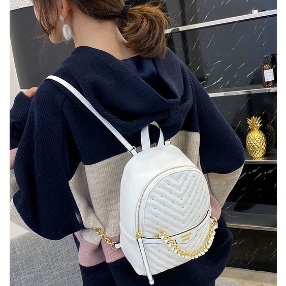 Balo Da Mini Victoria'S Secret VS VS Đính Đinh Tán Thời Trang Cho Nữ