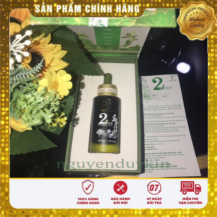 Bạch Linh Bách Y Sâm (02) chuyên mụn nám tận gốc hộp 30ml