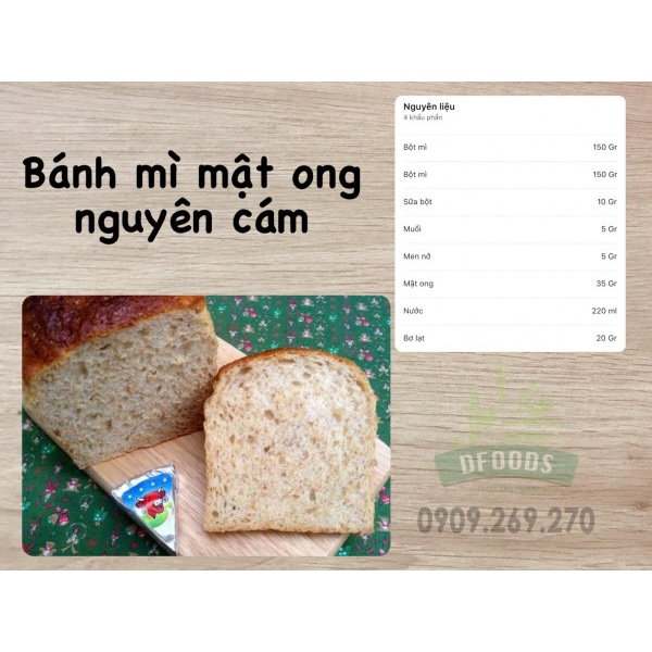 Bột Mì Atta Nguyên Cám Rajdhani túi 5kg [date 10/2022]