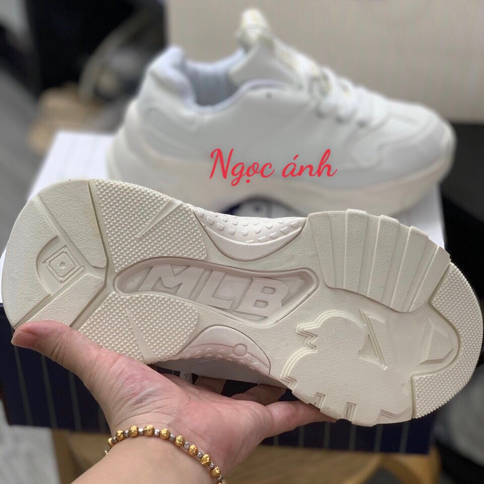 Giày thể thao sneaker  M L B NY SAO VÀNG độn đế cao ,đế tách 2 tầng