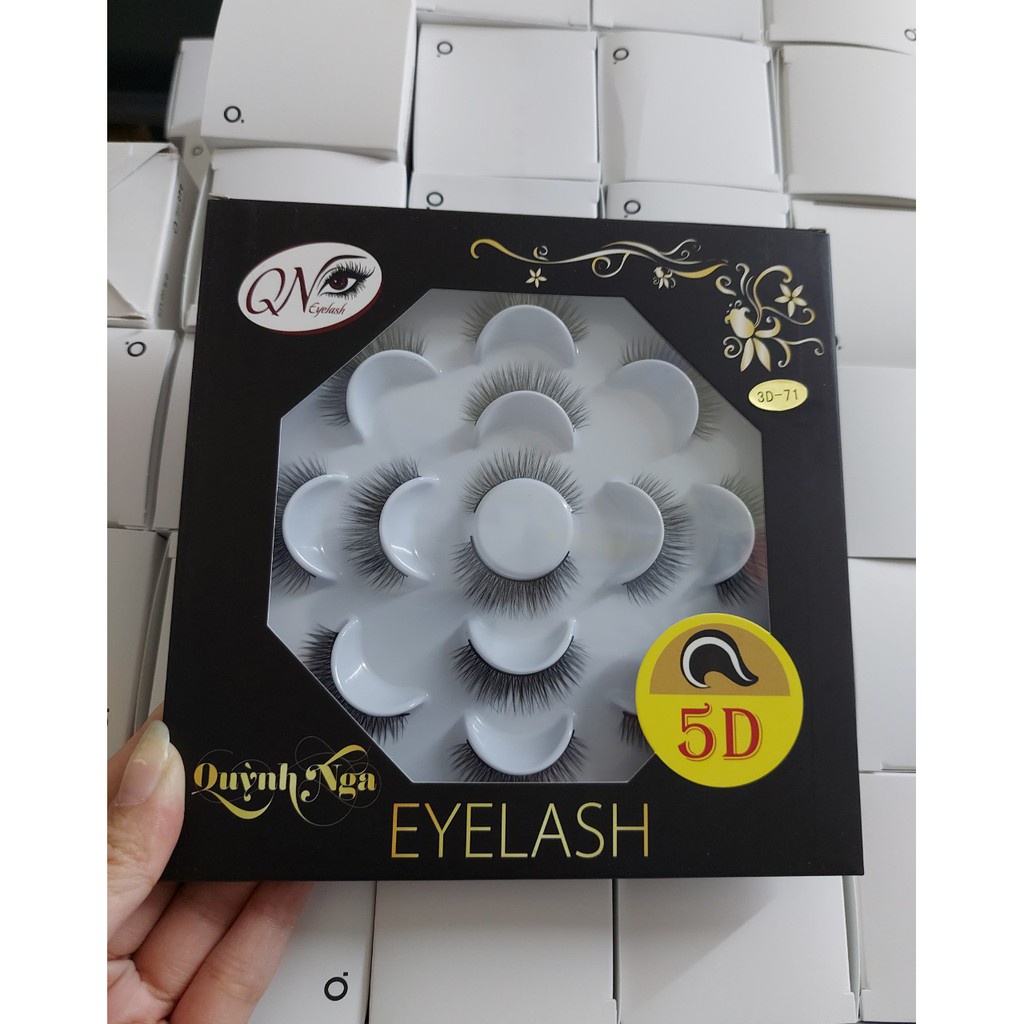 Lông mi giả eyelash 5D Quỳnh Nga