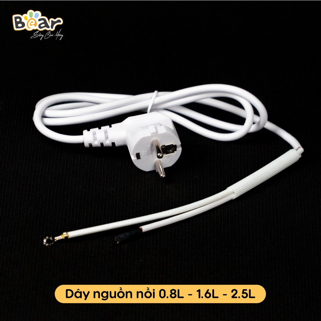 Phụ Kiện Thố Sứ ,Nắp Sứ, nồi Sứ Nồi Nấu Cháo Chậm Bear 0.8L, 1.6L Phiên Bản Quốc Tế