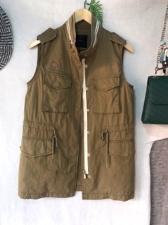 Áo jacket kaki Jack&Jill Hàn xịn