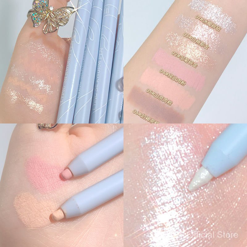 XIXI 【xi】 Bút kẻ mắt tơ tằm bắt sáng làm sáng đường kẻ mắt to tự nhiên cho học sinh | BigBuy360 - bigbuy360.vn