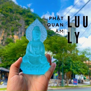 Tượng quan âm lưu ly để ô tô