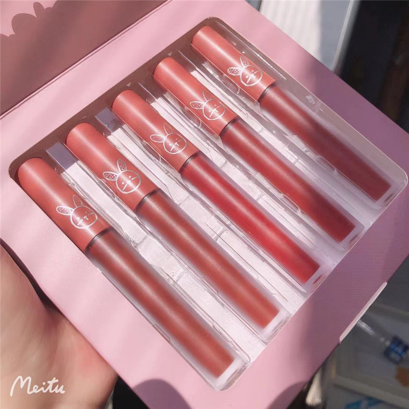 Set 5 Son Kem Lì Mịn Leanduu Trang Điểm Chống Thấm Nước Lâu Trôi Tiện Dụng | BigBuy360 - bigbuy360.vn