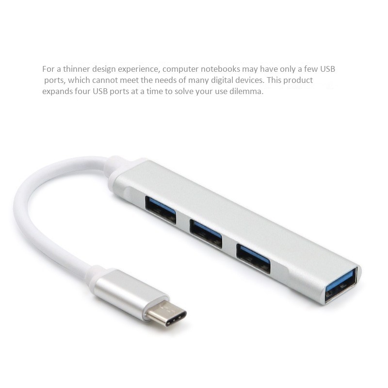 Bộ Chia 4 Cổng Usb 3.0 Siêu Mỏng