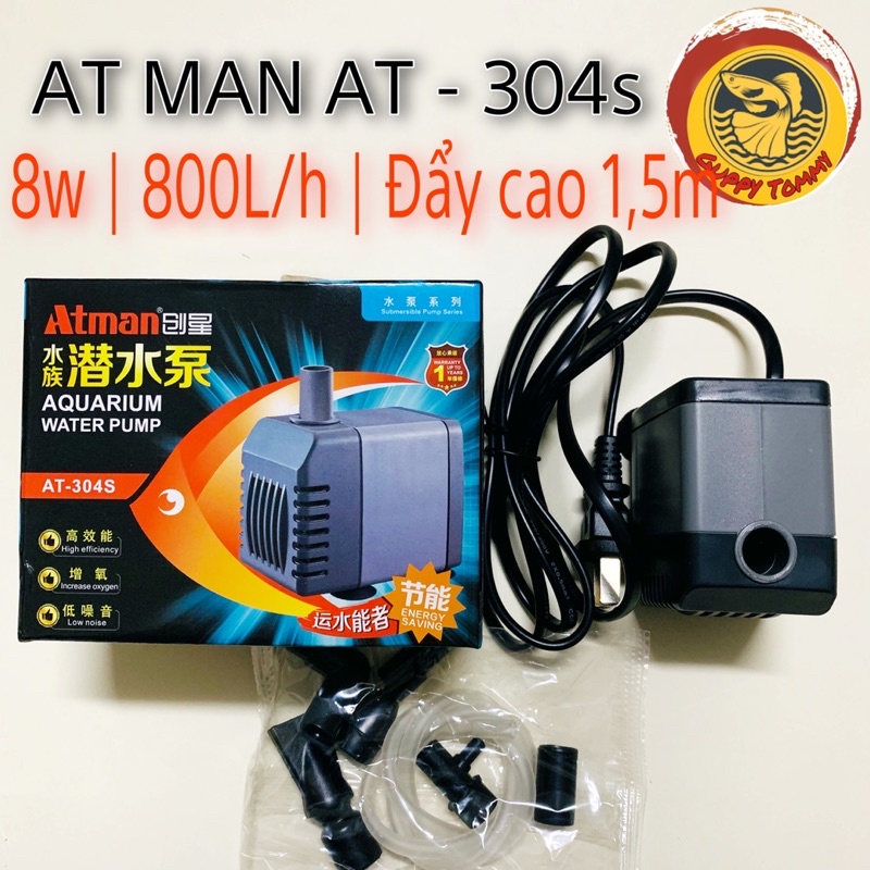 Bơm ATMAN AT 301S/302S/303S/304S/305S/306S | Dòng bơm thế hệ mới,đẩy siêu mạnh