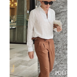 Áo Sơ mi POLI tròng cổ