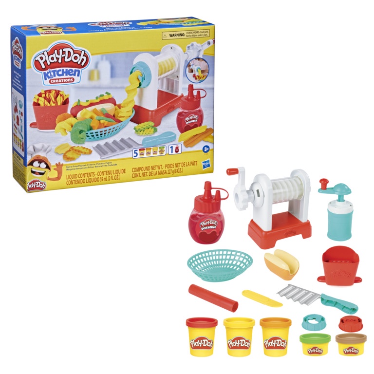 Đồ Chơi PLAY-DOH Máy Làm Khoai Tây Lốc Xoáy F1320