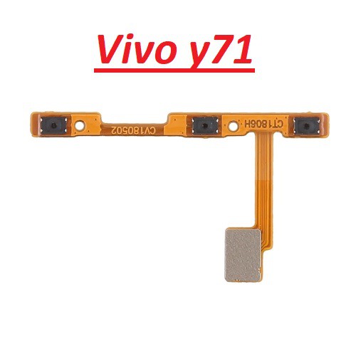 Mạch nút nguồn VIVO y71 dây cáp nút mở nguồn điều chỉnh volum tăng giảm âm lượng linh kiện điện thoại thay thế