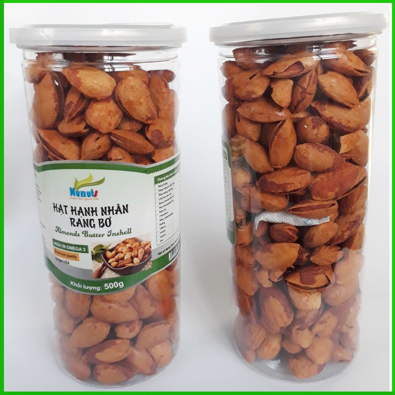 [ HÀNG LOẠI 1] Hạt Hạnh Nhân Mỹ Rang Bơ - Loại Vỏ Mỏng, Hạt To. | BigBuy360 - bigbuy360.vn