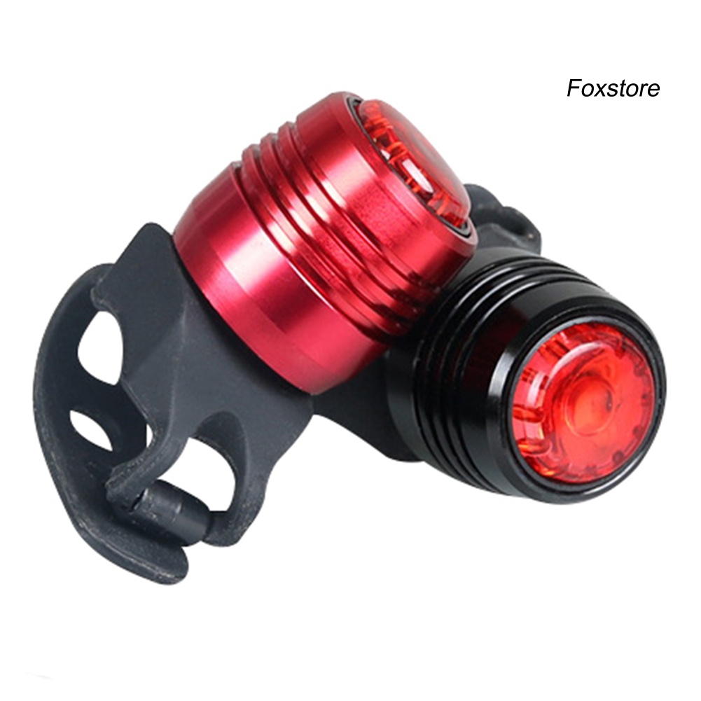 【FS】Bicycle Road Bike MTB USB Rechargeable Super Bright Tail Rear Safety Light Lamp