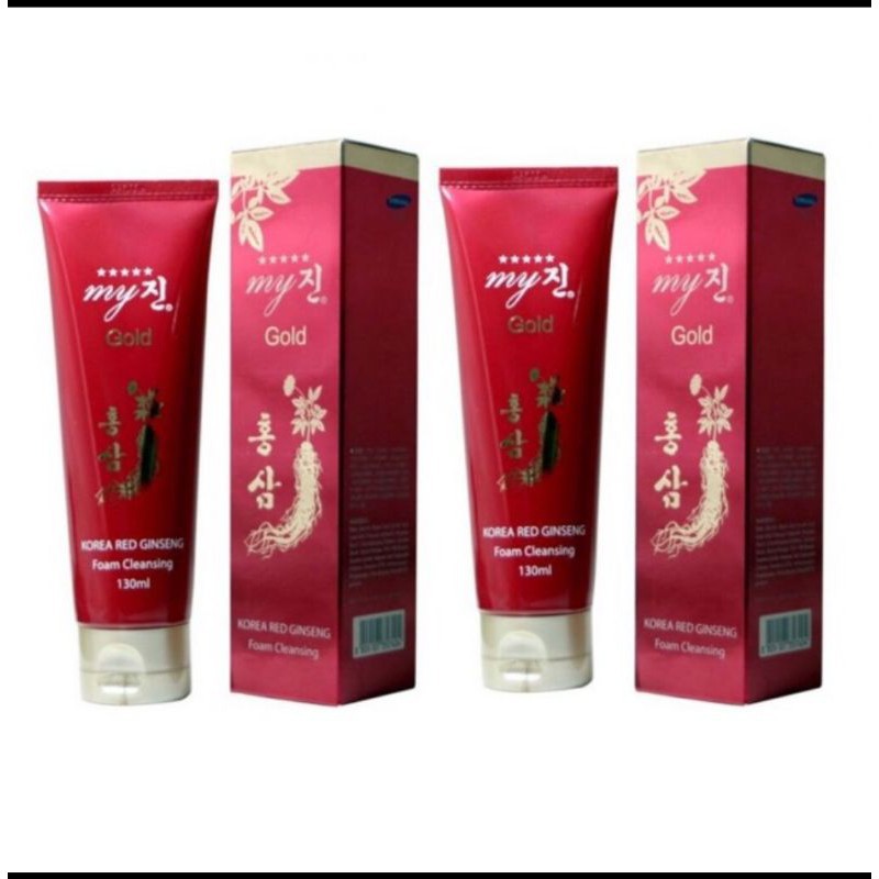 1 Hộp  Sữa Rửa Mặt Hồng Sâm Hàn Quốc My Gold 120g,PP Ánh DươngKorea | BigBuy360 - bigbuy360.vn