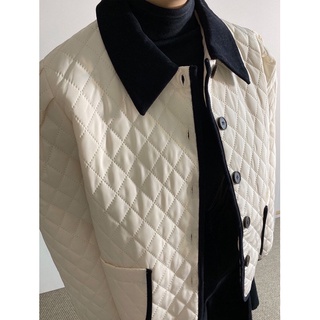 [ORDER] Áo khoác phao cổ V quả trám