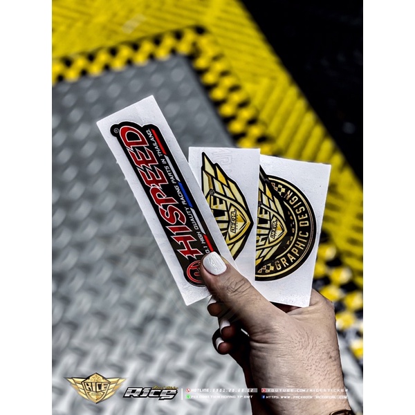 Tem dán logo HISPEED