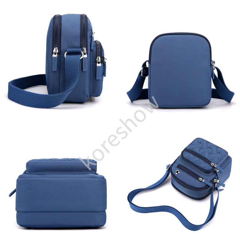Đẹp Túi Xách Nữ Mini Túi Đeo Chéo Nylon Chống Nước Thời Trang Hàn Quốc Dành Cho Nữ