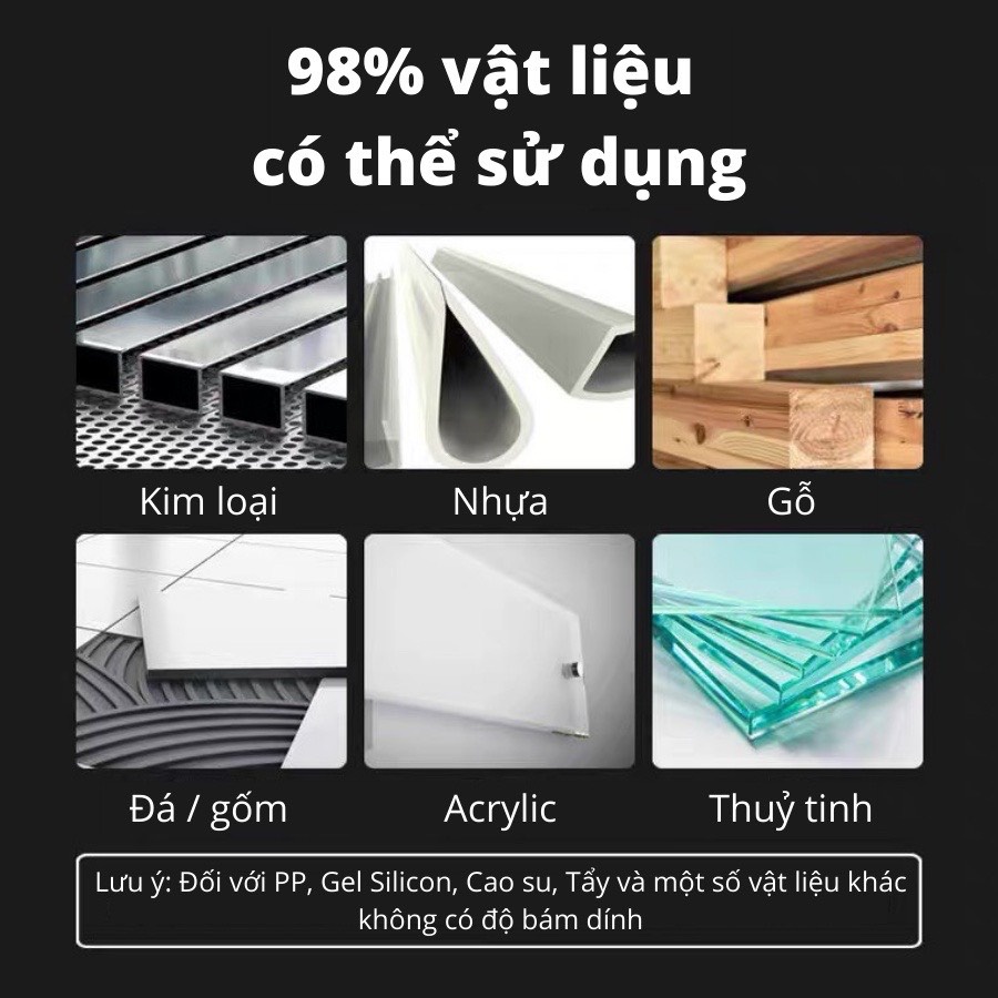 Keo Dán Đa Năng Siêu Dính, Siêu Bền NOMORENAIL