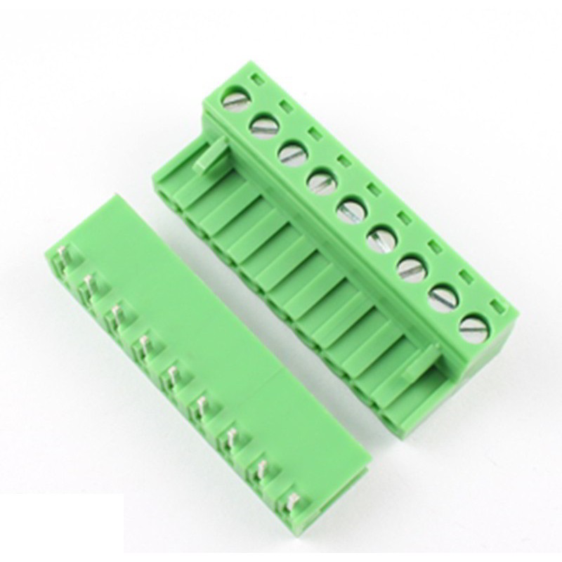 Domino 2P, 3P, 4P, 6P, 8P chữ L chân cong 2EDG5.08 (Connector Terminal)