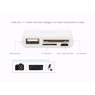 Đầu Đọc Thẻ Đa Năng Pisen OTG USB 2.0 TS-E090