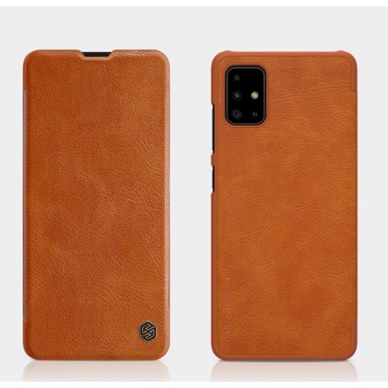 Bao da Nillkin QIN cho Samsung Galaxy A51/ Galaxy A71 chính hãng Nillkin