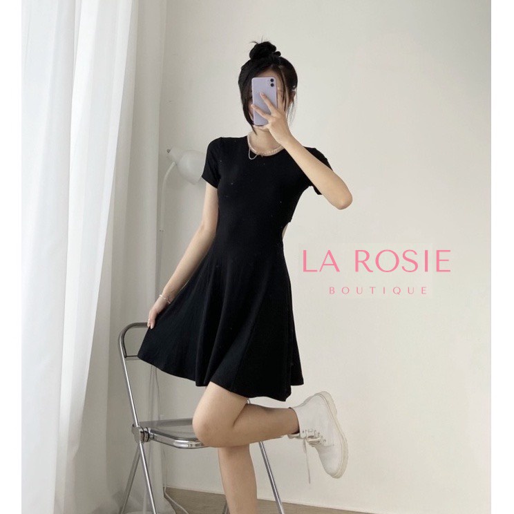 Đầm Xòe Khoét Eo Hở Lưng Freesize LA ROSIE BOUTIQUE