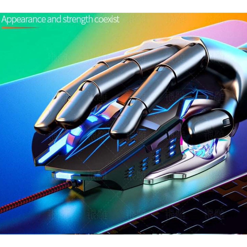 [SIÊU PHẨM] Chuột máy tính, chuột Gaming G15 có LED đổi màu cực ĐỈNH, Thiết kế cực HOT [CÓ BẢO HÀNH]
