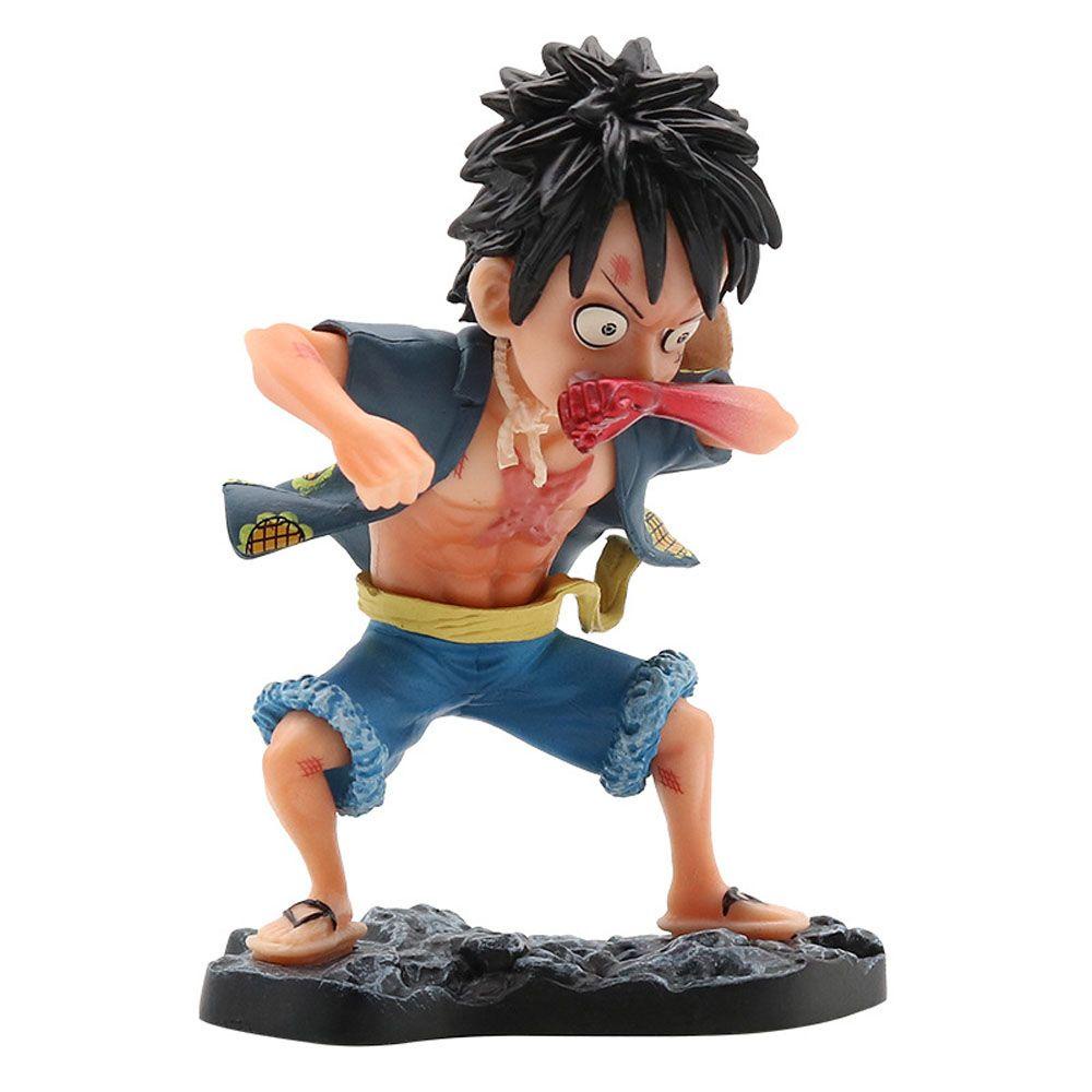 Mô Hình Nhân Vật Luffy Trong Phim Hoạt Hình One Piece 13cm Dùng Trang Trí