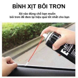 Bình xịt trơn kính bảo dưỡng làm mới bôi trơn cao su Kẹt kính lão hoá cao su