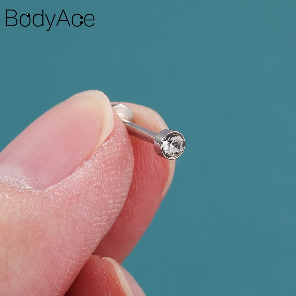 1 Khuyên Xỏ Cơ Thể Chất Liệu Thép Không Gỉ