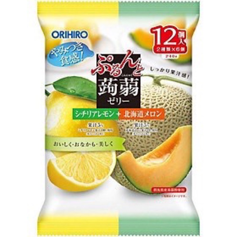 Thạch hoa quả Orihio Nhật Bản 49k/ 1 túi 240g