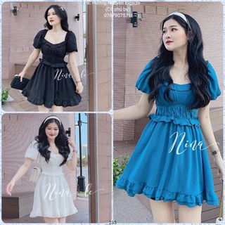 55-90kg bigsize đầm xòe hot girl dễ thương