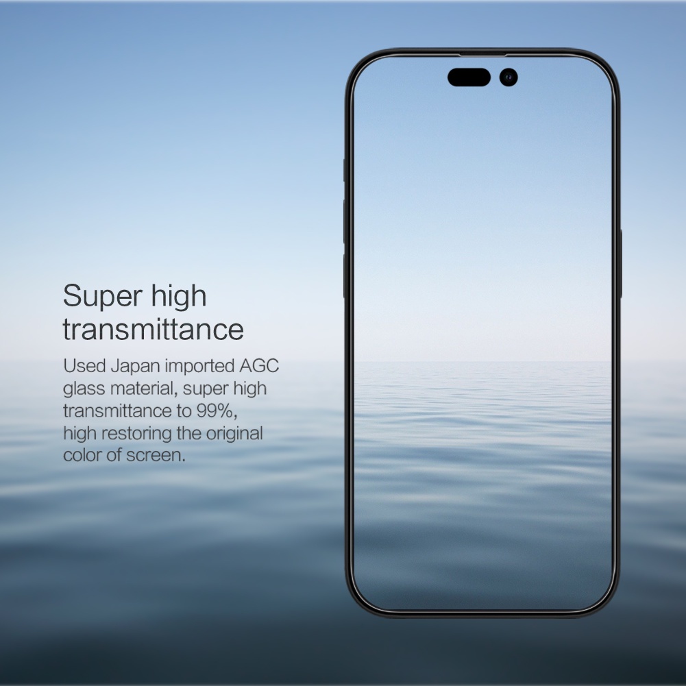 Kính Cường Lực 9H Chống Chói & Dấu Vân Tay NILLKIN Cho iPhone 14 Pro Max