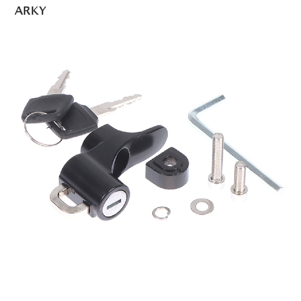 Khóa Mũ Bảo Hiểm 22-26mm Chống Trộm Gắn Tay Lái Xe Mô Tô