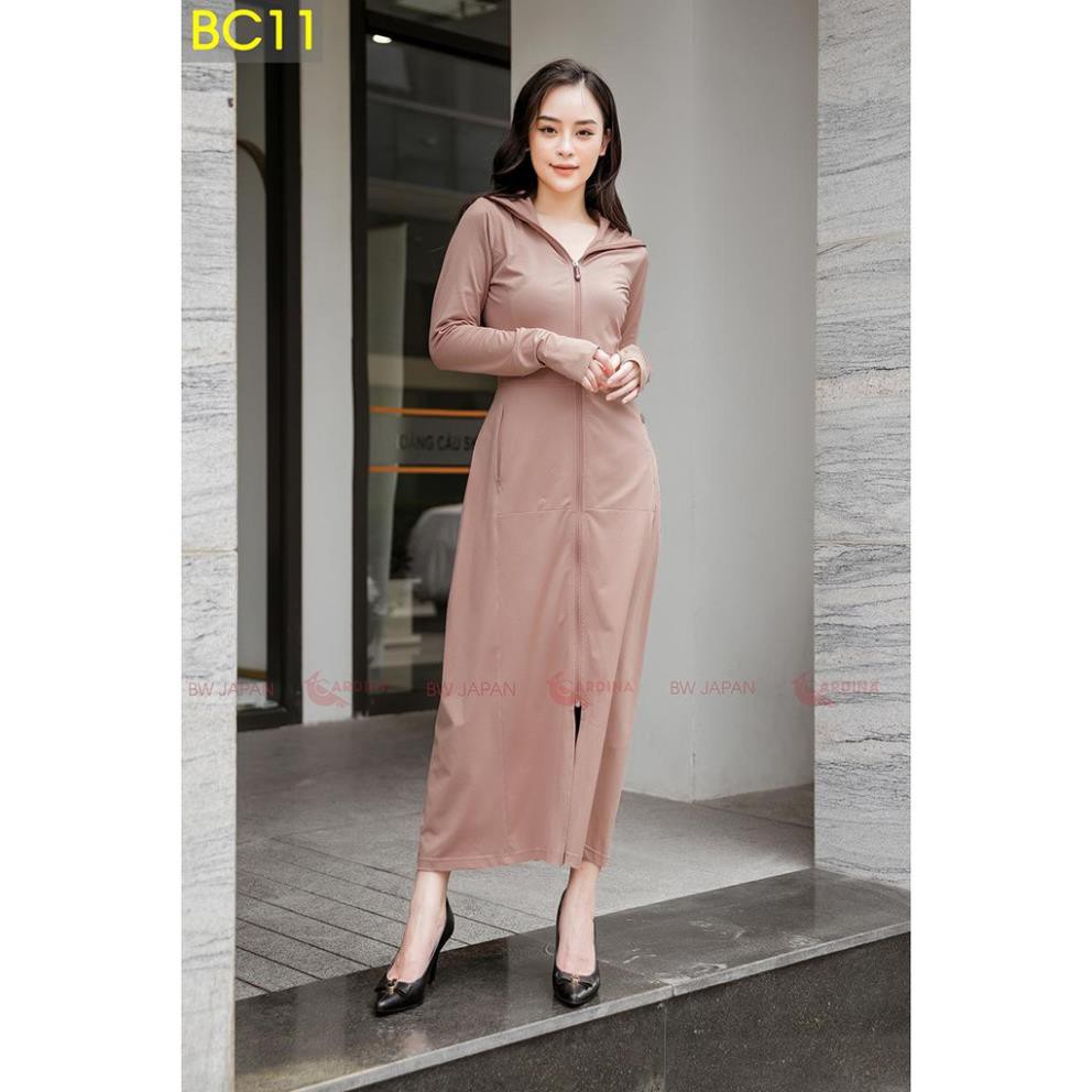 Bộ áo choàng chống nắng Nữ liền thân - Thun Lạnh cao cấp | BigBuy360 - bigbuy360.vn