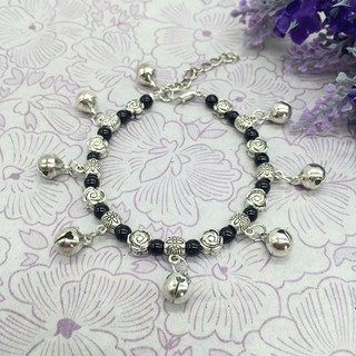Lắc Chân Mạ Bạc Phong Cách Bohemian