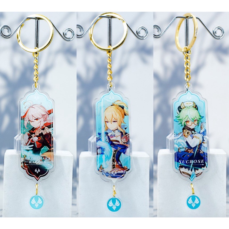 Móc Khóa Nhựa Acrylic Hình Các Nhân Vật Trong Game Dễ Thương