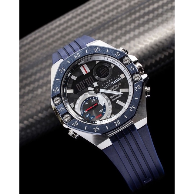 Đồng hồ nam Casio Edifice ECB-10AT Phiên bản giới hạn hiếm hàng - Kích thước vỏ : 51×48,5×12,5mm