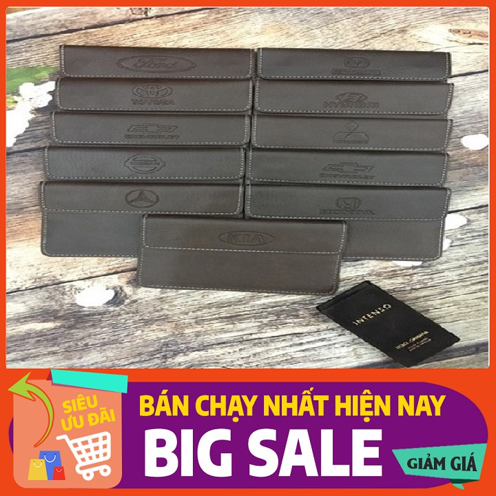 [ XẢ HÀNG + FREE SHIP ] Ví (Bóp) Giấy Tờ Xe Đăng Kiểm Da Mềm Ô Tô Cao Cấp Dập Nổi Thương Hiệu Xe | Hình Chụp Thật