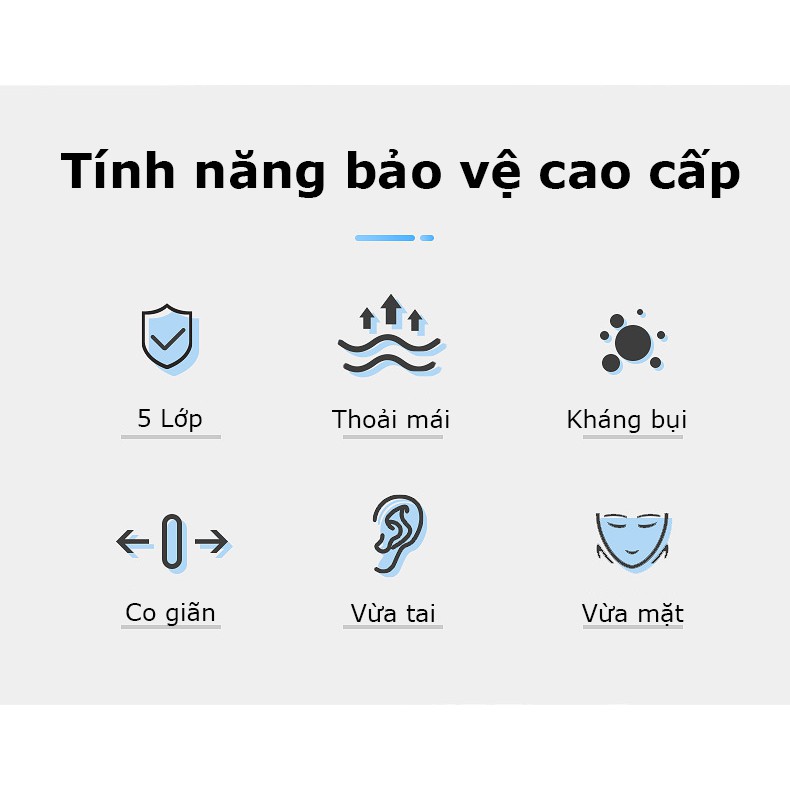 [HOT] - Khẩu trang hoạt tính cao cấp lọc bụi kháng khuẩn Smart PM 2.5