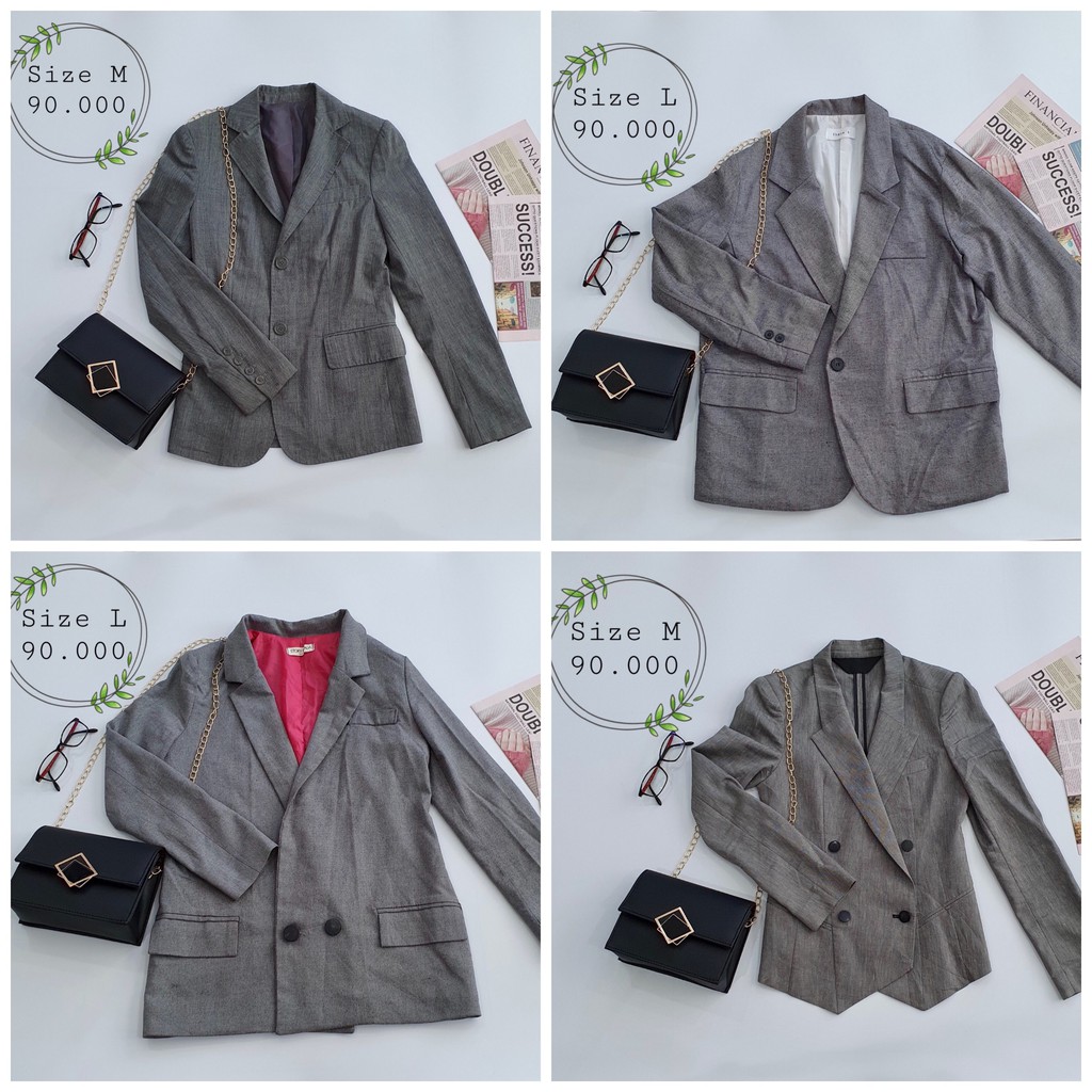Vest, blazer Hàn - Nhật  đồng giá 90k