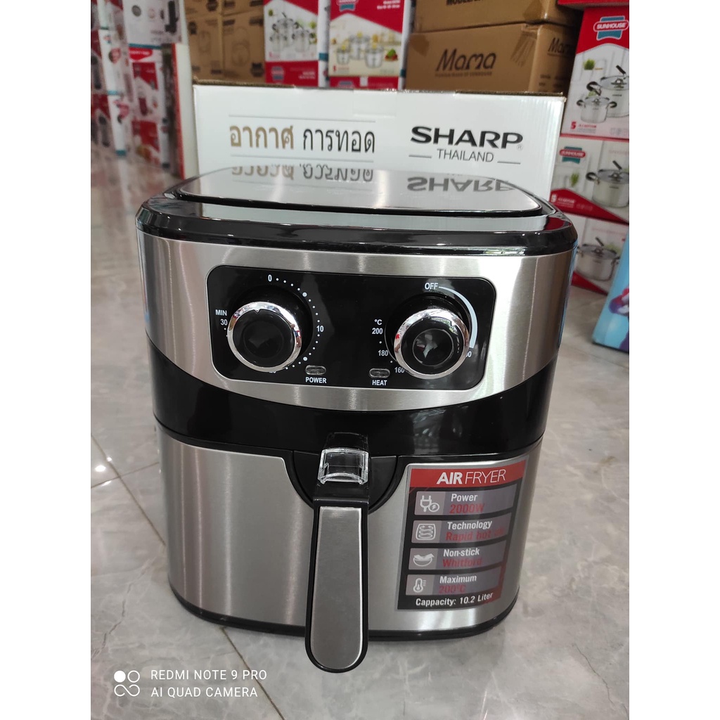 Nồi Chiên Không Dầu Sharp KS98 10.2 Lít - Bảo Hành 12 Tháng