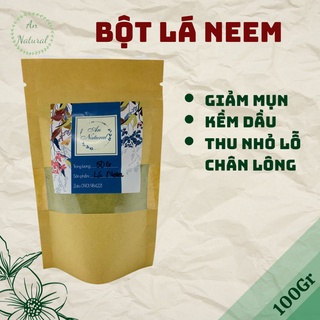 100Gr Bột Lá Neem nguyên chất Organic - Bột handmade