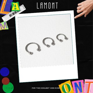 Khuyên U Shaped Thân Xoắn • Lamontshop