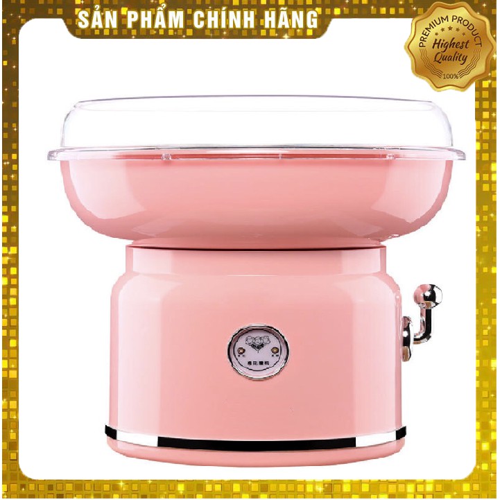 MÁY LÀM KẸO BÔNG GÒN MINI TIỆN LỢI CHO BÉ- Tặng kèm đường, que làm kẹo bông, muỗm đường